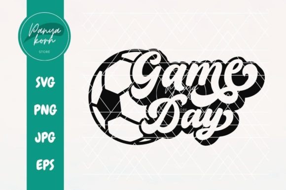 Game Day Soccer: Sport Graphics & T-Shirt Design Assets