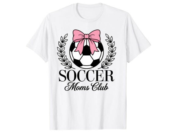 Soccer Moms Club T-Shirt Design Graphics Review